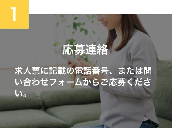 応募連絡